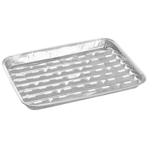 Mallony Форма для барбекю и гриля, LAMINA, размер:34*23*2,6 см, из алюм фольги, прямоуг, однораз. 108082-SK
