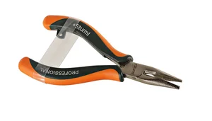 Sturm Тонкогубцы мини, 125мм, TPR рукоятки, никелированные, 1030-05-2-125