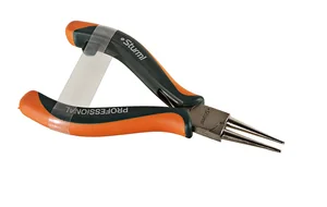 Sturm Круглогубцы, 100мм, TPR рукоятки, никелированные, 1030-05-6-100