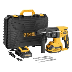 Denzel Перфоратор аккумуляторный бесщет. RHH-BL-20-28, 3 Дж, Li-Ion, 20 В 26707
