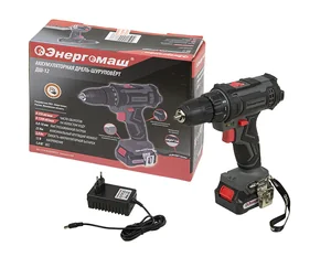 Энергомаш Аккумуляторный шуруповерт ДШ-12