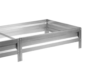 СОЮЗ Добор к грядке оцинкованной, 1 м, высота 20см, универсальный ДГО-У1