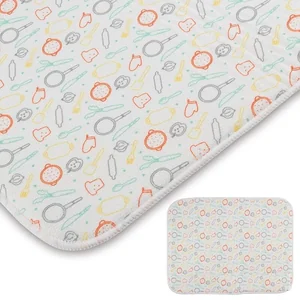 Mallony Коврик для сушки посуды из микрофибры Рыжий кот MDM-Promo-M, размер: 40*30см 005491-SK