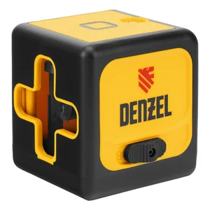 Denzel Лазерный уровень DQB, 30 м, зеленый луч, батарейки, сумка 35016