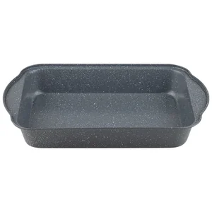 MALLONY Форма для запекания с мраморным покрытием MARMO прямоугол, с ручками, размер: 35*23*5 см 310901-SK
