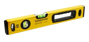 Hanskonner Уровень 400 мм, фрезеров., магнитный, 2 глазка, точность 0.5мм/м, HK2015-01-0400