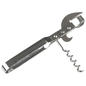 MALLONY Штопор многофункциональный, SEMPLICE, размер: 14,5*3,5 см, хромированный металл 985981-SK