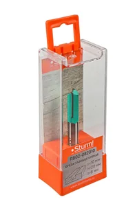 Sturm Фреза пазовая прямая с двойным лезвием dxhxl 10x20x57 мм, хв.8 RB02-082010