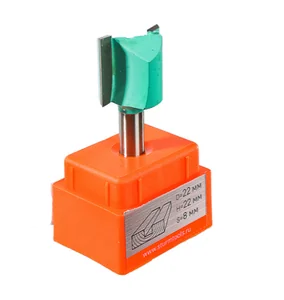 Sturm Фреза пазовая прямая с двойным лезвием dxhxl 22x22x57 мм, хв.8 RB02-082222