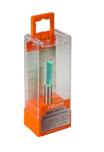 Sturm Фреза пазовая прямая с двойным лезвием dxhxl 10x25x62 мм, хв.8 RB02-082510