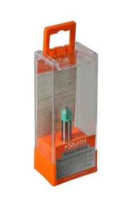 Sturm Фреза пазовая V-образная dxhxl 10x10x46,5 мм, хв.8 RB04-081010