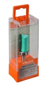 Sturm Фреза кромочная с верхним подшипником dxhxl 16x30x70 мм, хв.8 RB07-083016