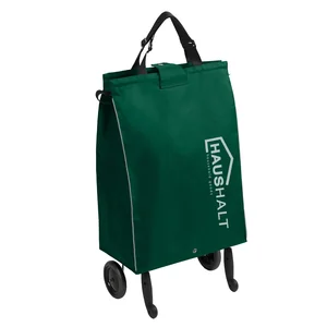 НИКА Сумка хозяйственная на колёсах Haushalt СХ3/2 хаки