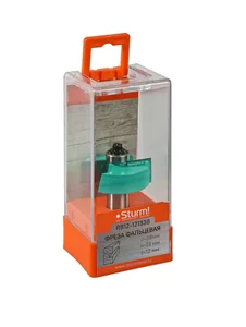 Sturm Фреза фальцевая с подшипником dxhxl 38x13x60 мм, хв.12 RB12-121338