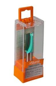 Sturm Фреза пазовая для врезки замков dxhxl 16x30x68 мм, хв.12 RB14-123016