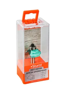 Sturm Фреза кромочная калевочная с подшипником dxhxl 30x10x54 мм, хв.8 RB17-081030