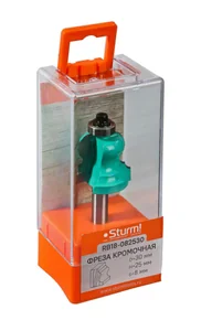 Sturm Фреза кромочная фигурная с подшипником dxhxl 30x25x69 мм, хв.8 RB18-082530