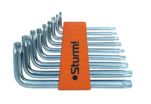 Sturm Набор ключей TORX, 9шт, T10-T50, CrV, 1045-04-9x9-TS