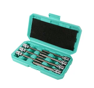 Sturm Набор головок HEX 3/8", 110мм, 7шт, наконечник шар, СrV 1045-18-B7-110