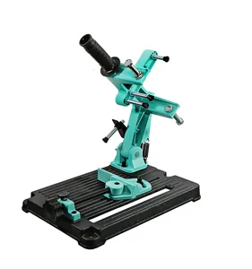 Sturm Стойка для крепления УШМ 150/180/230 мм, чугун. Основание, быстрозаж. Тиски 1093-AG-230