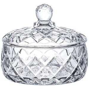 LEFARD Емкость для хранения с крышкой DIAMANT 12*10см, 320 мл 691-072