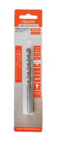 Sturm Сверло по бетону, 10x120мм, твердосплавная напайка BK8, цилиндрический хвостовик 1055-06-10x120SP
