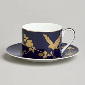 Lefard Чайная пара 240 мл GOLDEN BIRDS 419-135