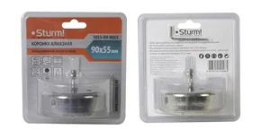 Sturm Коронка алмазн. По керам. Плитке и стеклу 90 х 55 мм, с центрир. Сверл. 1055-09-9055