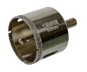 Sturm Коронка алмазная по керамограниту 50 х 70 мм,3гр. Хв., с центрир. Cверл. 1055-10-5070