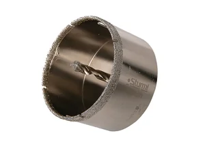 Sturm Коронка алмазная по керамограниту 68 х 70 мм,3гр. Хв., с центрир. Cверл. 1055-10-6870