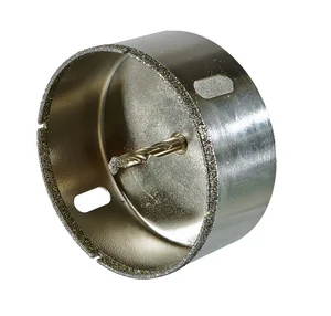 Sturm Коронка алмазная по керамограниту 90 х 70 мм,3гр. Хв., с центрир. Cверл. 1055-10-9070