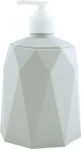 М ПЛАСТИКА Диспенсер для мыла ПРИЗМА М 2244 серый