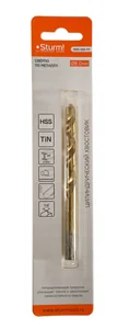 Sturm Сверло по металлу 8,0х117 мм, сталь HSS, нитридтитан., 118° ,блистер 1 шт 1055-080-117