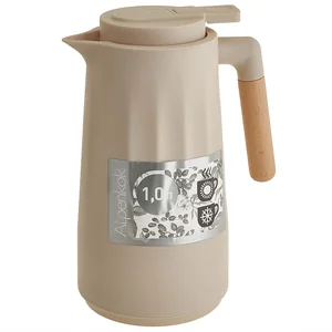 ALPENKOK Термос-кувшин 1 л  AK-10109S бежевый