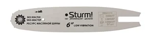 Sturm Пильная шина 6" паз 1,1 мм, 1/4", 37 зв Для CSC1804 SB061114