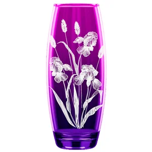 ДЕКОСТЕК Ваза для цветов "Ирисы" 966-Н7Г