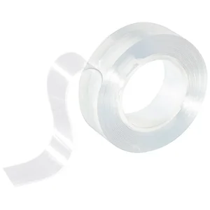 Mallony Нано-лента двусторонняя клейкая многоразовая, прозрачная, 1 м, ширина 20 мм 103908-SK