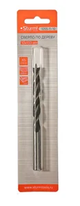 Sturm Сверло спиральное по дереву D=10мм, L=133мм, цил. Хв., блистер, 1055-11-10