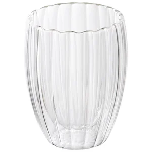 Mallony Стакан из рельефного стекла, объём: 350 мл, AROMA RIVIERA, с двойными стенками 108125-SK