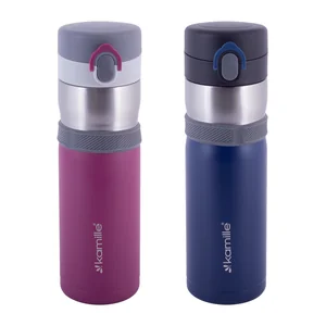 Kamille Термос-бутылка 400 мл из нержавеющей стали KM-2014