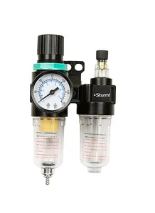 Sturm Фильтр влагоотделитель с лубрикатором для пневмоинструмента 1/4" 1710-02-02