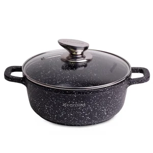 Kamille Кастрюля 2,3 л. из литого алюминия КМ 4404 с мраморным покрытием