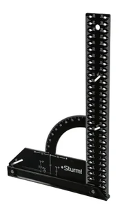 Sturm Угольник 200x300мм, разметочный, со стоппером 2020-08-300