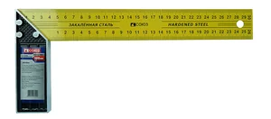 СОЮЗ Угольник 300мм, металлический, 2020-01-300С