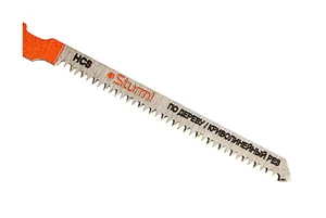 Sturm Пилка для лобзика по дереву T101AO, 1 шт, 83х51мм, шаг зуба 1,4мм, чистый фигурный рез, HCS 5250313