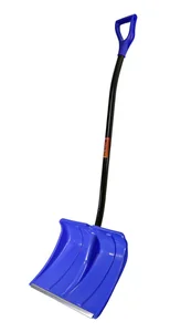 Sturm Лопата снегоуборочная 50х37 см, морозостойкий пластик, алюминевый черенок 3010-15-18