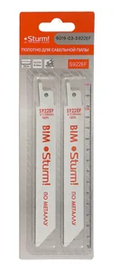 Sturm Полотно для сабельной пилы МЕТАЛЛ 2шт 150/1,4мм (тонк лист/труб/проф) 9019-03-S922EF