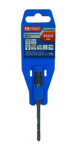Союз Бур SDS+ 05x110 мм с твердосплавной напайкой, СПИРАЛЬ S4 , 9019-SDS-05x110C