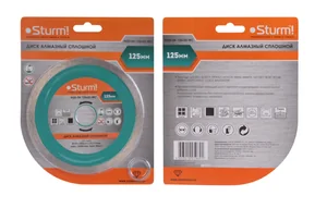 Sturm Алмазный диск, влажная резка, непрерывный 125мм 9020-04-125x22-WC