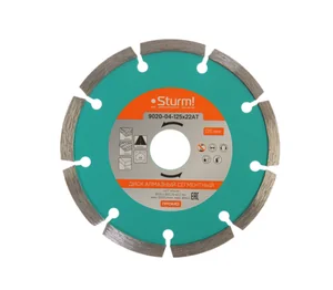 Sturm Алмазный диск, сухая резка, сегментный 125мм ПРОМО 9020-04-125x22AT